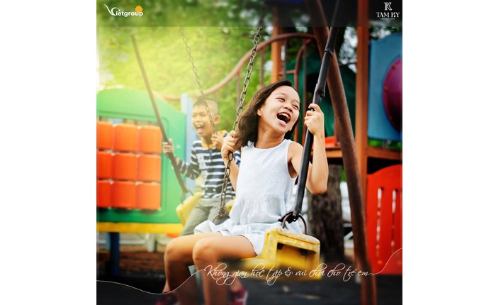 Trò chơi giải trí cho các em tại dự án Tam Kỳ Central City